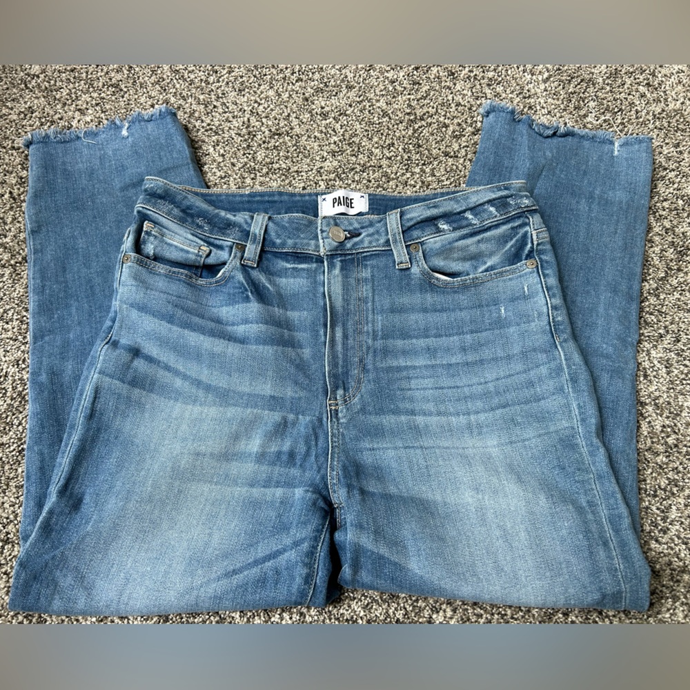 ⁦Paige Hoxton Straight Crop Size 30